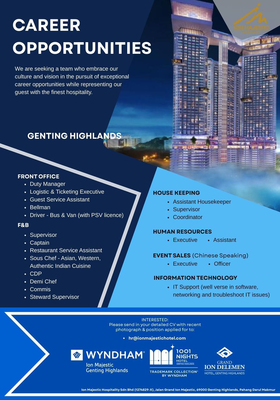 Genting Highlands Career 1