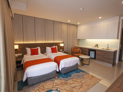 Studio Twin - Bed
