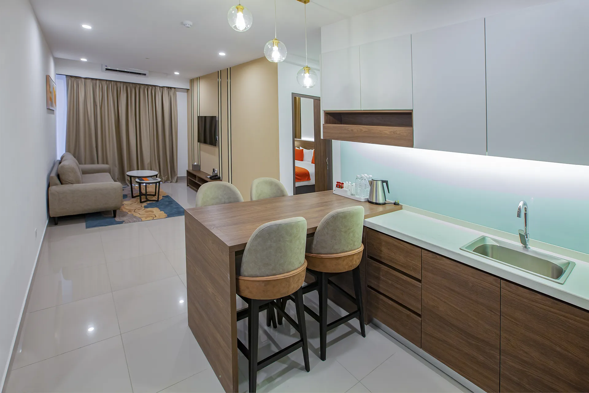 Two Bedroom Living Hall