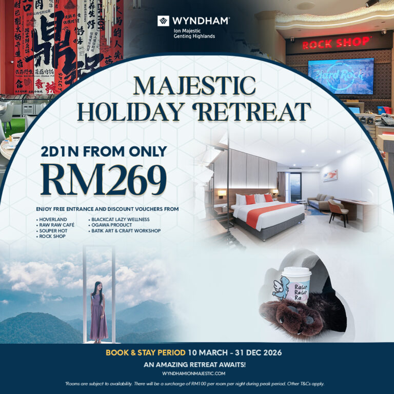 Majestic Holiday Retreat Stay Package