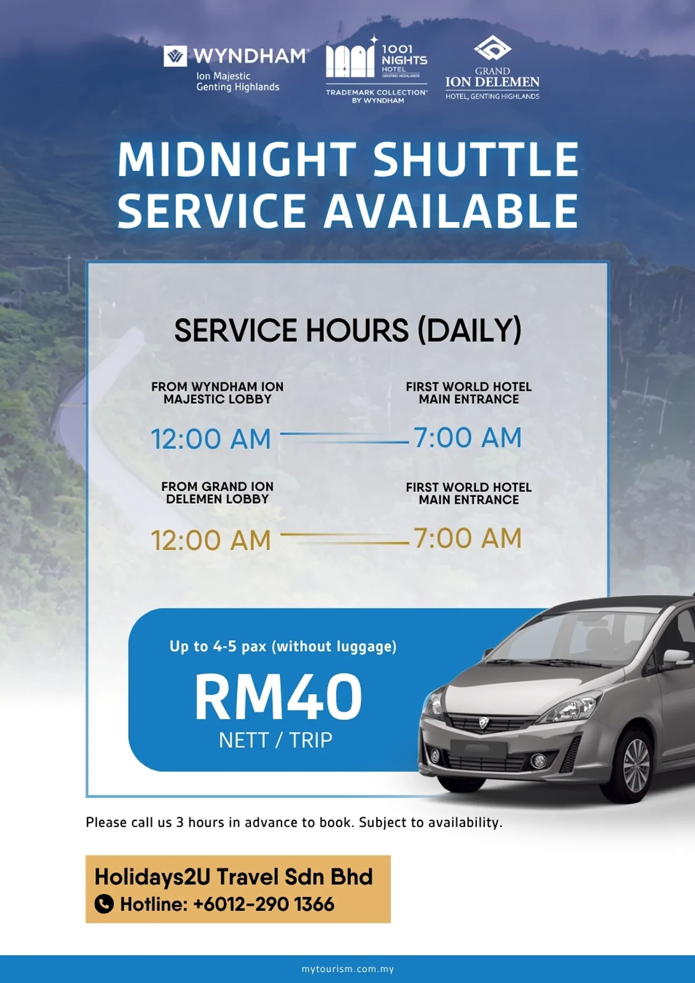 RM40 Midnight Shuttle