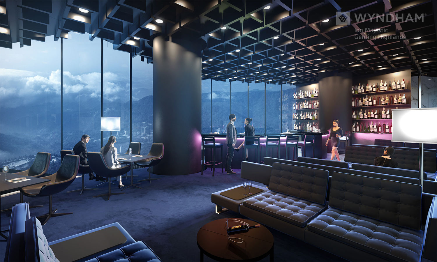 Sky Bar at Wyndham Ion Majestic Hotel