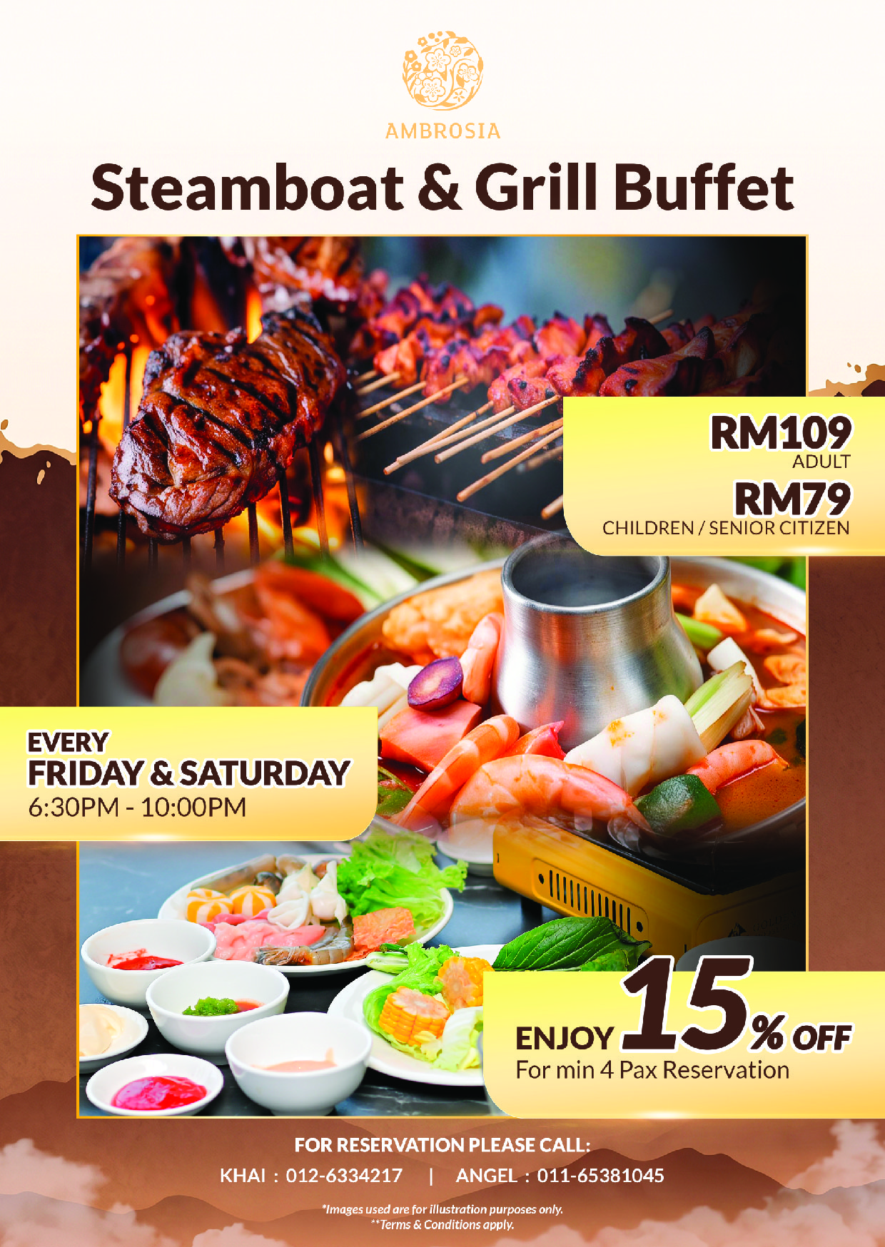 Steamboat & Grill Buffet