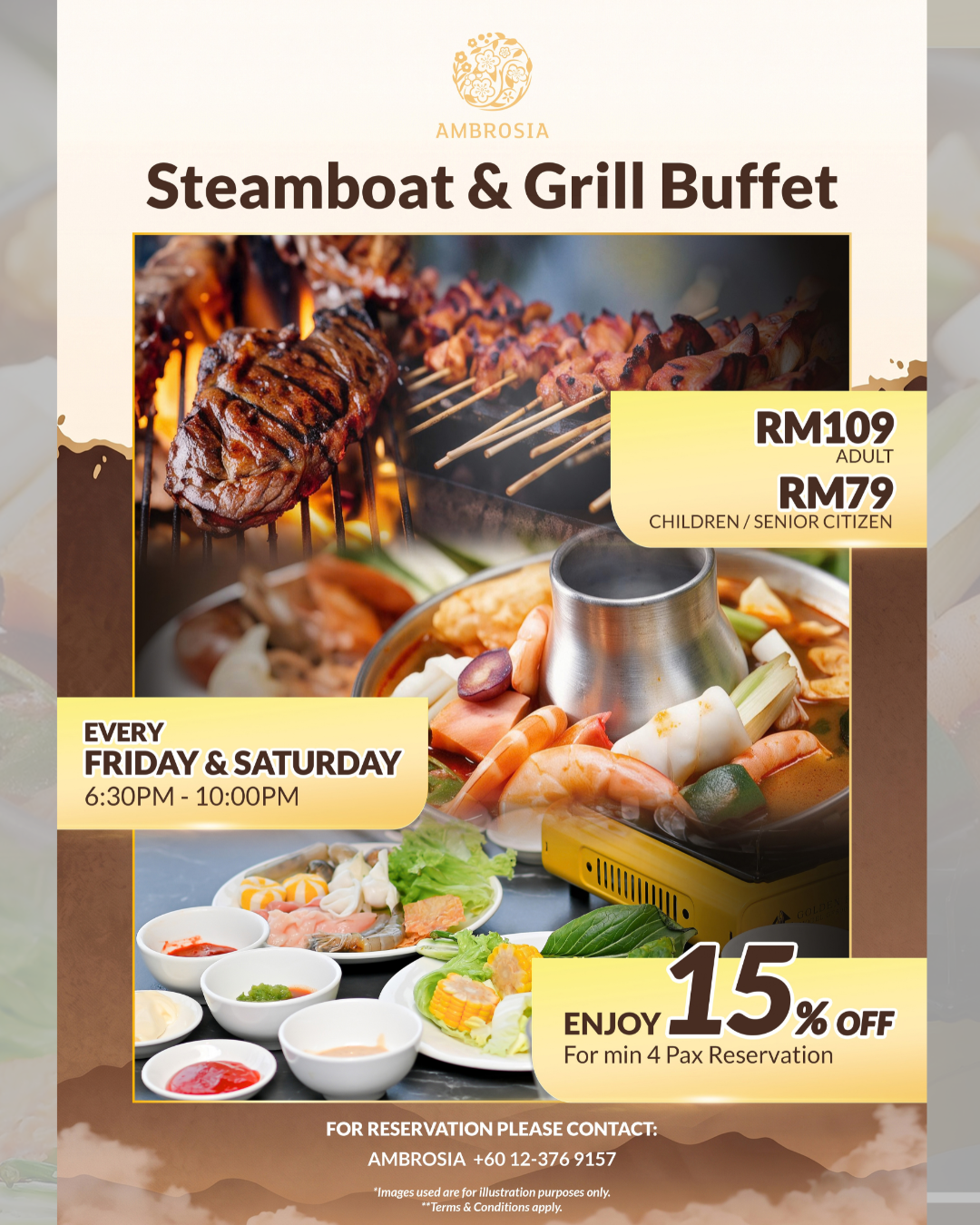 Steamboat & Grill Buffet